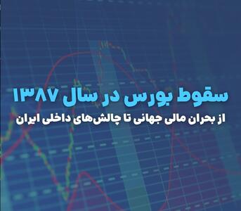 سقوط بورس در سال ۱۳۸۷؛ چگونه یک بحران جهانی بورس را لرزاند؟