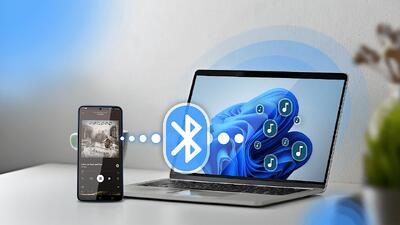 آموزش اتصال بلوتوث به ویندوز ۱۱ برای پخش صدا از موبایل