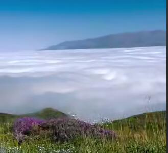 آرامش بر فراز ابرها