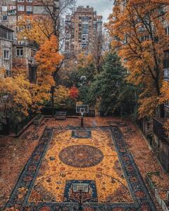 فرش ایران نمادی برای لاکچری و اعیانی بود در دنیا/ زیباترین زمین بازی با طرح فرش ایرانی که به عمرتان دیده اید