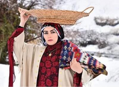 استایل خانومانه روژان بازیگر سریال نون خ دل طرفدارانش را برد+ عکس