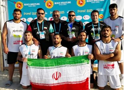نایب قهرمانی ایران با یک طلا و یک نقره - اکونیوز