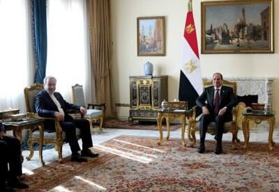 دیدار عراقچی با رئیس‌جمهور مصر