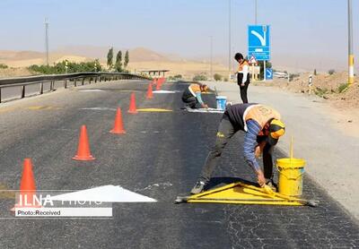 خط کشی 400 کیلومتر از محورهای مواصلاتی استان اردبیل