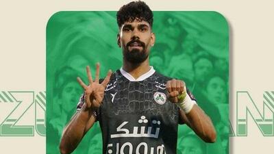 تمدید قرارداد مهاجم ذوب‌آهن