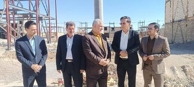 عملیات اسکلت‌بندی ۶۴۰ واحد نهضت ملی مسکن در تایباد پایان یافت