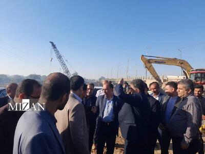 پیگیری‌ میدانی دادستان اهواز برای تسریع در راه‌اندازی پل سابله سوسنگرد پیش از مراسم اربعین