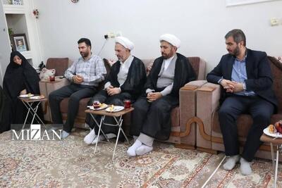 رئیس کل دادگستری زنجان با خانواده شهید نقی قوچاق بوجی دیدار کرد