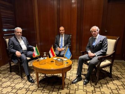 گروسی: دیداری «به موقع» با عراقچی داشتم