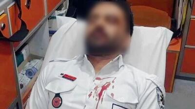 ضرب‌وشتم پرسنل اورژانس توسط راهبران قطار در کاشان