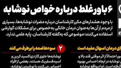 ۶ باور غلط درباره خواص نوشابه