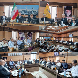 برگزاری دهمین جلسه عملیاتی  شرکت پالایش گاز بیدبلند 