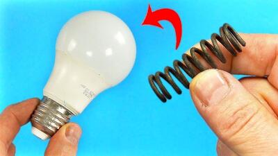 نیازی به خرید لامپ جدید نیست؛ با این روش LED سوخته را تعمیر کنید (فیلم)