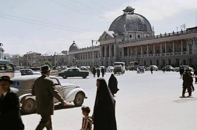 70 سال پیش در میدان توپخانه عابران را جریمه می‌ کردند +جزئیات