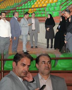 بازدید مدیر کل ورزش و جوانان لرستان از زیرساخت‌های ورزشی الیگودرز