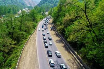 جاده چالوس دوطرفه می شود