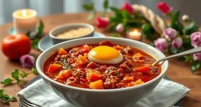 طرز تهیه پامادور خورش یا خورش گوجه شمالی : غذای خوش طعم گیلانی