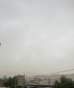 نفوذ گرد خاک در لرستان