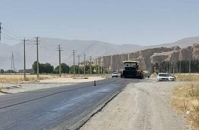 آغاز عملیات بهسازی جاده دسترسی محور تاریخی  نقش رستم به نقش رجب
