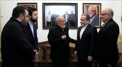 دیدار عراقچی با خانواده شهید سید حسن نصرالله