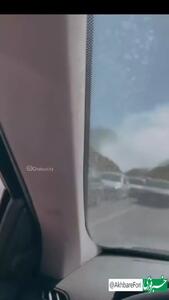 ترافیک چند کیلومتری در جاده چالوس!