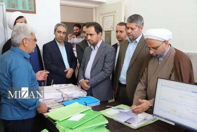 رئیس کل دادگستری استان یزد از حوزه قضایی میبد بازدید کرد