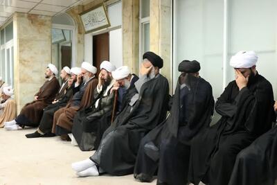 تصاویری از مراسم سوگواری شهادت امام باقر (ع) در دفتر حضرت آیت الله نوری همدانی | شفقنا