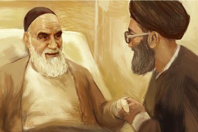 ویدئو | روایت آیت‌الله خامنه‌ای از ملاقات با امام خمینی (ره) در بیمارستان | خط به خط با روح الله