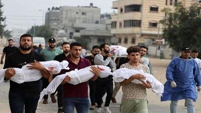 شهادت ۵۸ فلسطینی از صبح امروز در غزه