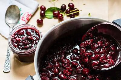 طرز تهیه مربای گیلاس