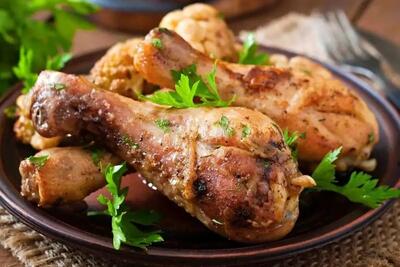 طرز تهیه ران مرغ دودی خوشمزه و متفاوت