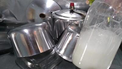 شوینده براق کننده آلومینیومی / نحوه براق کردن ظروف استیل و روحی