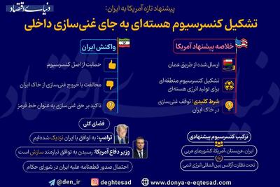 تشکیل کنسرسیوم هسته‌ای به جای غنی‌سازی داخلی