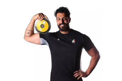 زندگی خصوصی حسین رسولی پرتاب دیسک + تصاویر ازدواج و پناهندگی اش!