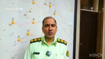 ۴ تن سیم برق از مالخران در زاهدان کشف شد + فیلم