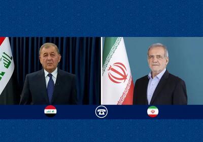 تبریک رئیس جمهور عراق به رهبر انقلاب و ملت ایران