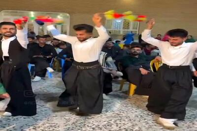 آواز شاد؛ مردای لروزن رقص باله و هلیکوپتریو باهم ترکیب کردن ببینی مغزت رگ به رگ میشه