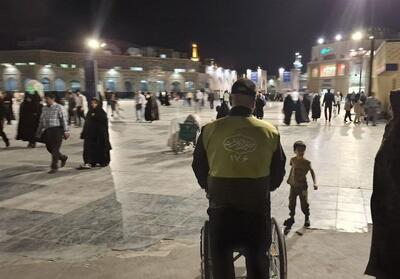 خدمت در بهشت؛ سه ساعت عاشقی در حریم رضوی - تسنیم