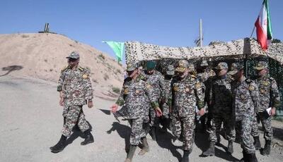 بازدید امیر سرتیپ صباحی فرد از مواضع پدافندی پایتخت