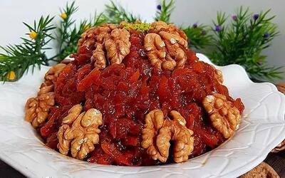 طرز تهیه حلوای هویج ارومیه‌ای