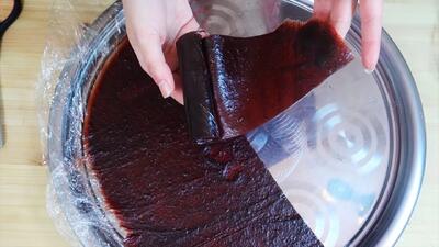 طرز تهیه لواشک ترش ورقه ای و ضخیم بدون نیاز به آفتاب