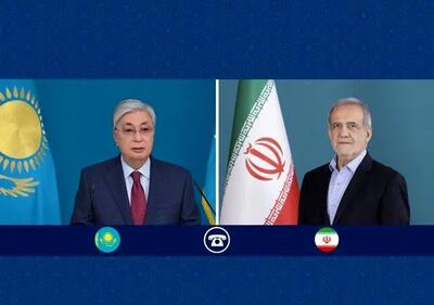 گفت‌وگوی تلفنی عیدانه روسای جمهور ایران و قزاقستان/ تأکید بر تقویت مناسبات راهبردی میان دو کشور