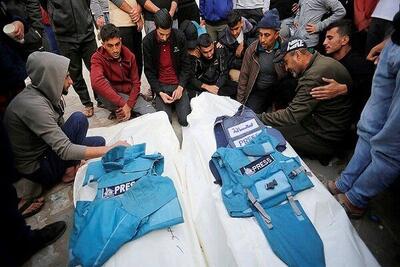 شهادت ۳ خبرنگار فلسطینی در غزه