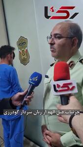 جزییات قتل الهه حسین نژاد از زبان رئیس پلیس آگاهی تهران + فیلم