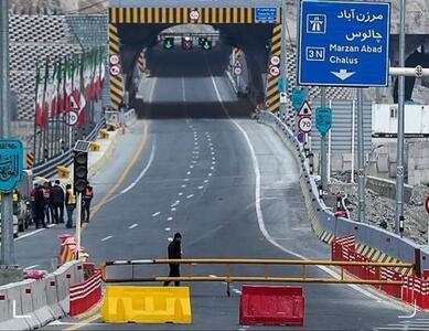 اجرای ممنوعیت تردد در آزادراه تهران - شمال و جاده کندوان از ساعت ۹ صبح جمعه 