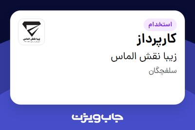 استخدام کارپرداز - آقا در زیبا نقش الماس