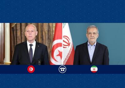 تأکید روسای جمهور ایران و تونس بر ضرورت تقویت وحدت امت اسلامی