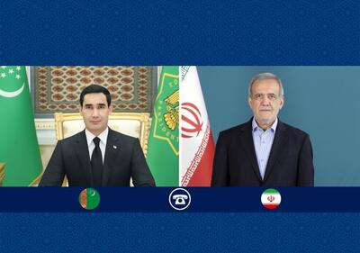 تأکید روسای جمهور ایران و ترکمنستان بر تحکیم روابط دوجانبه و همبستگی امت اسلامی در آستانه عید قربان