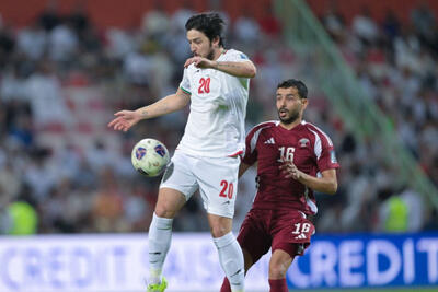 ایران (0)- قطر (0)مقدماتی جام جهانی2026