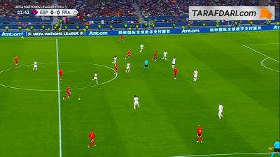 گل زیبای نیکو ویلیامز به فرانسه (اسپانیا 1-0 فرانسه) - پارس فوتبال